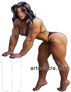 Sexy Muscle Girls Page The Buff And The Beautiful 7