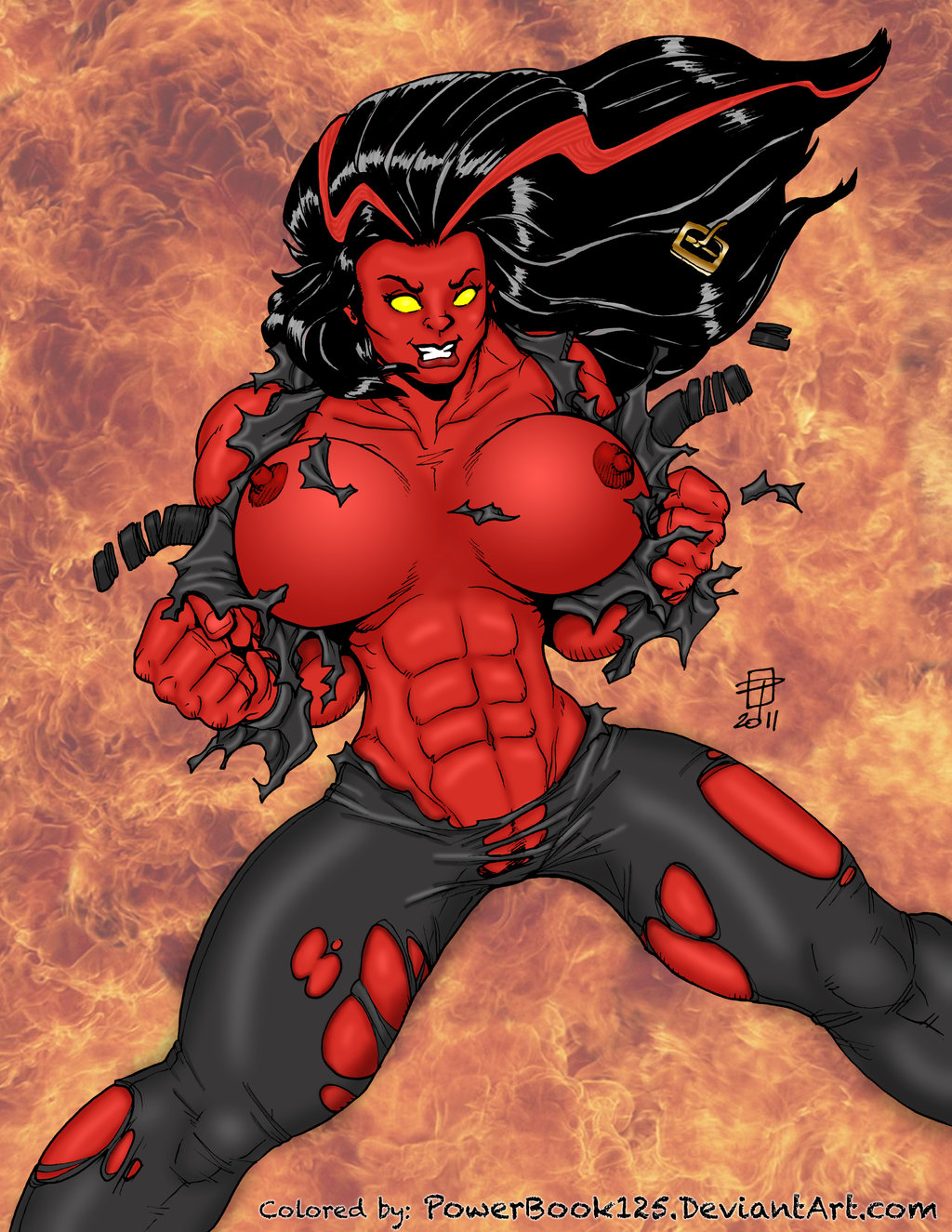 She Hulk Ripping Off Clothes Naked Red She Hulk Porn Pics Pictures