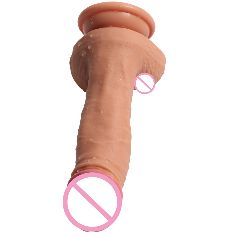 Shequ New Products Hot Selling Dual Layer Silicone Dildo Big Cock Xxxporn 1