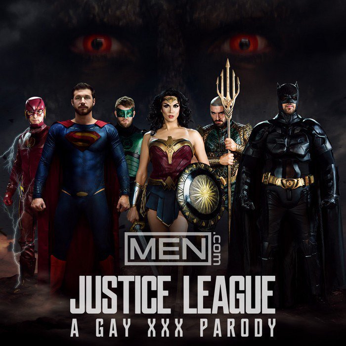Shocking Absolutely No One Theres Now A Gay Adult Film Parody Of Justice League 1