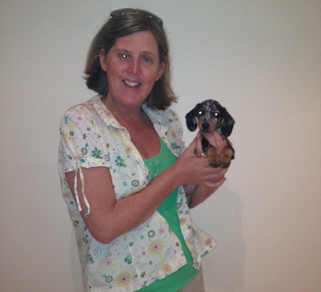 Shona Poses With Her Tiny Dog Pippa Pup However The Dog Has Already Been