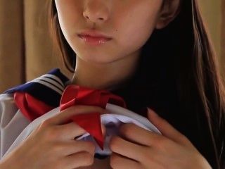 Shy Japanese Schoolgirl Striptease Tmb 1