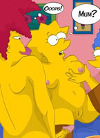 Sideshow Bob Girl Marge And Sideshow Bob Pleasing Each Other In All Ways Jpg