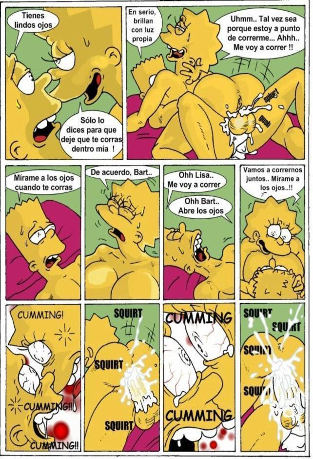 Simpsons Comic Bart Se Aprovecha De Marge Ebria Poringa 1