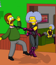 Simpsons Patty And Selma Bouvier Rape Ned Flanders