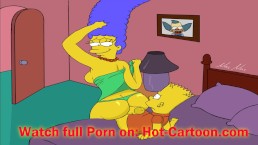 Simpsons Porn Bart And Marge Have Fun Cartoon Porn 1