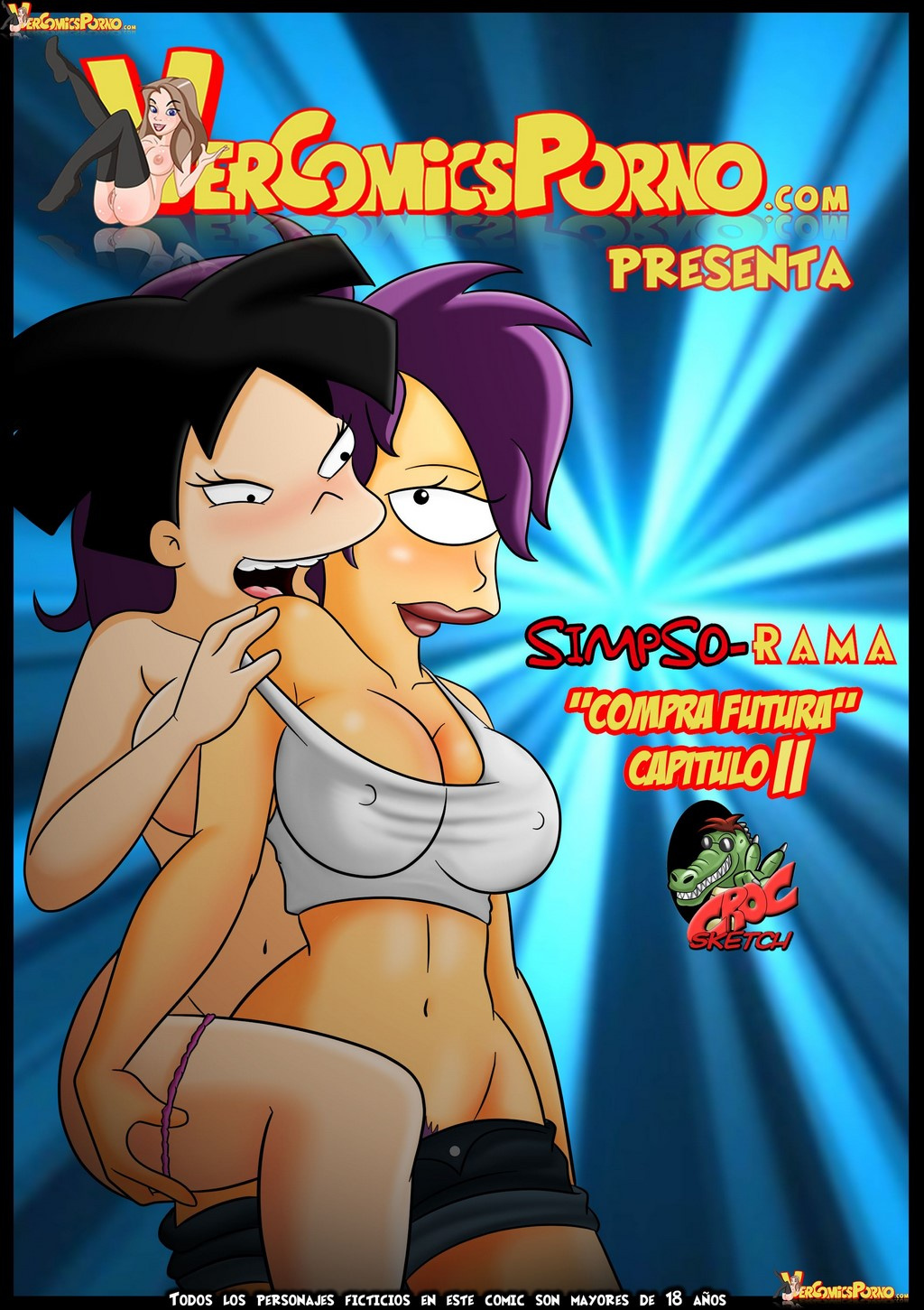 Simpsorama Porn Comic Cartoon Porn Comics On Crossovers Futurama The Simpsons