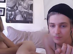 Skinny Girl Fucks With Boyfriend On Webcam Amateur Skinny Small Tits Teen Webcam