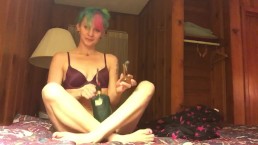 Skinny Teen Loves To Smoke Weed And Fuck Pov 1