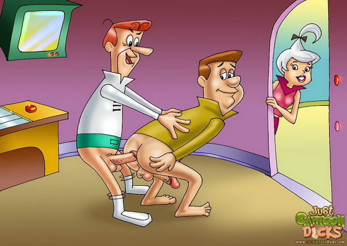 Sloppy Blowjobs And Tight Asses For Gay George Jetson