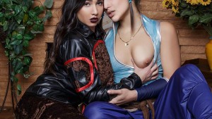 Sorority Sisters Lucy Li And Lady Dee Lesbian Pov Porn