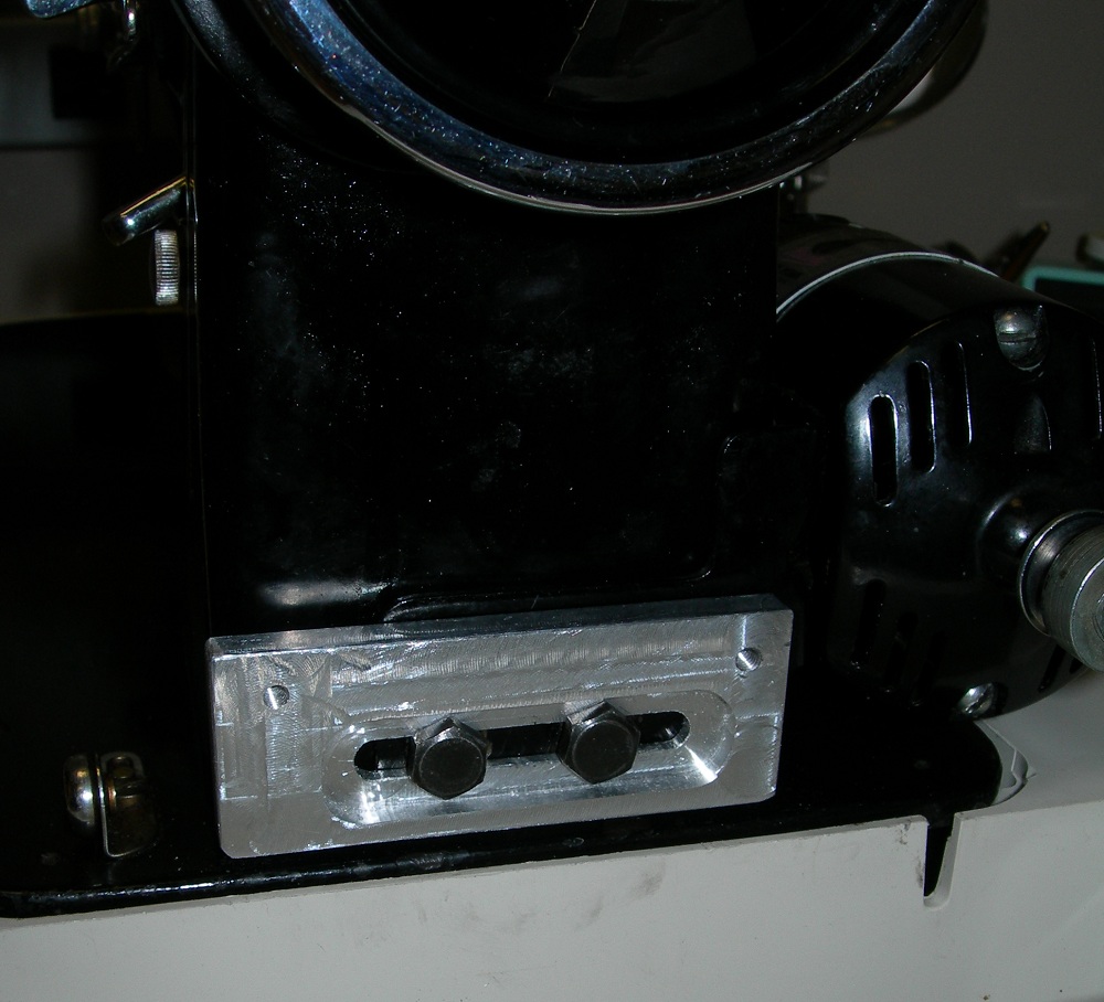 Speed Reduction For A Belt Drive Sewing Machine