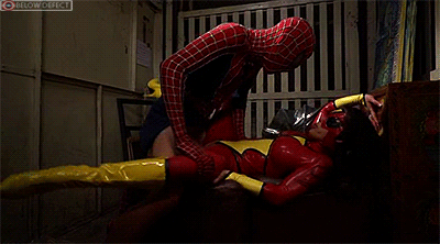 Spider Man Xander Corvus And Spider Woman Jenna Presley In Superman