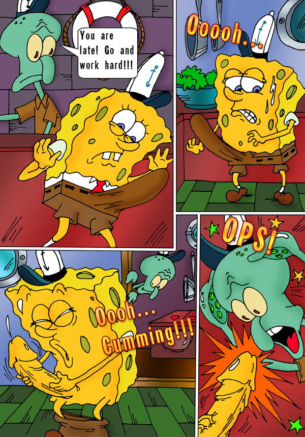 Spongebob Tentical Porn Xbooru Comic Drawn Sex Ops Spongebob Squarepants