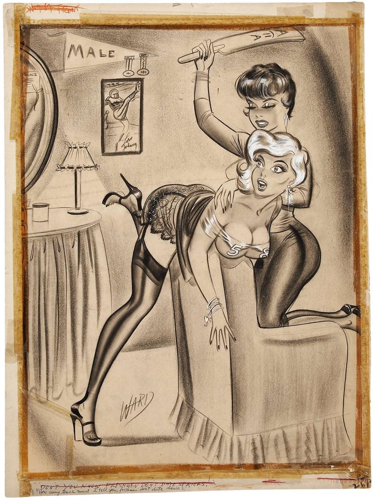 Stilettos And Spankings The Impossibly Buxom Blondes Of Erotic Illustrator Bill Ward