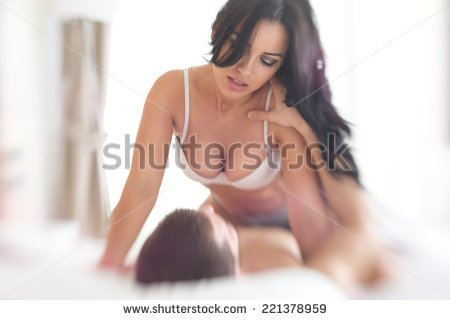Stock Photo Passionate Loving Couple Making Love In Bed Shoot With Lensbaby