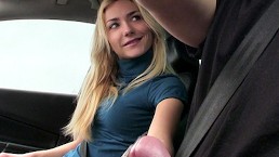 Stranded Teens Hitchhiker Loya Taylor Sucks For Her Ride 2