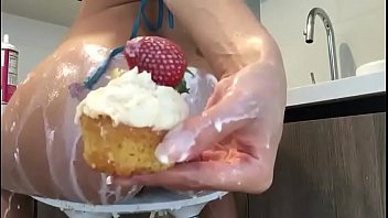 Strawberry From The Ass Creampie