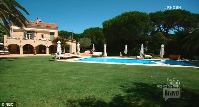 Sue And Warren Have A Palatial Home In Tropez Complete With A Separate