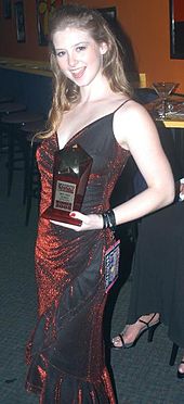 Sunny Lane Mit Ihrem Nightmoves Award Von In Tampa