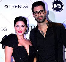 Sunny Leone And Her Husband Daniel Weber At Vogue Beauty Awards