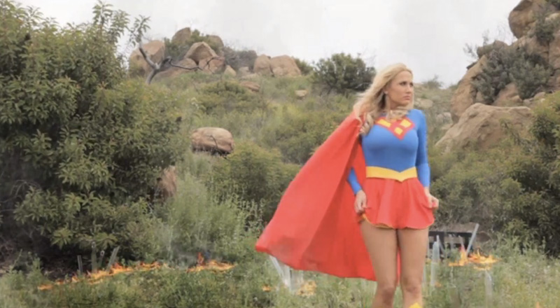 Supergirl Starring Alanah Rae From Extreme Comixxx Heroine 6