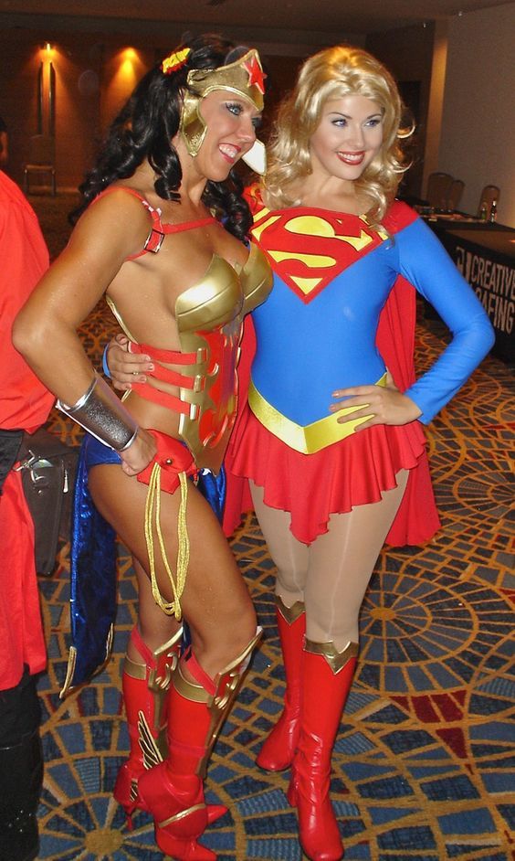 Supergirl Wonder Woman Cosplay Supergirl Pinterest