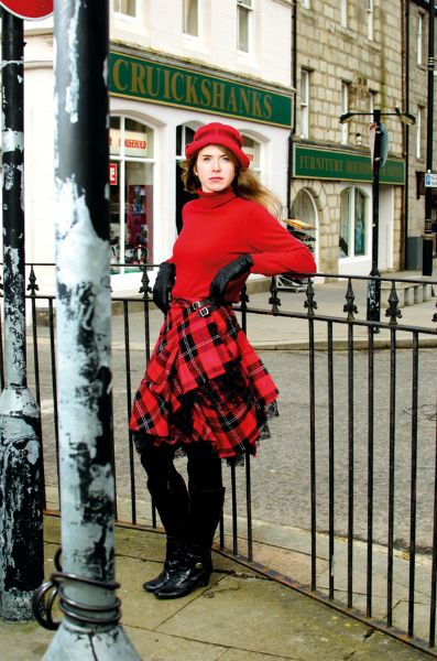 Tartan Fashion Kilts Plaid Scotland Traveling Toe Chess Trips Travel