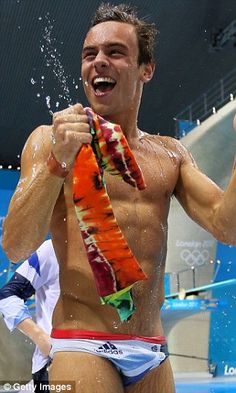 Team London Olympic Diver Tom Daley After Bronze Win