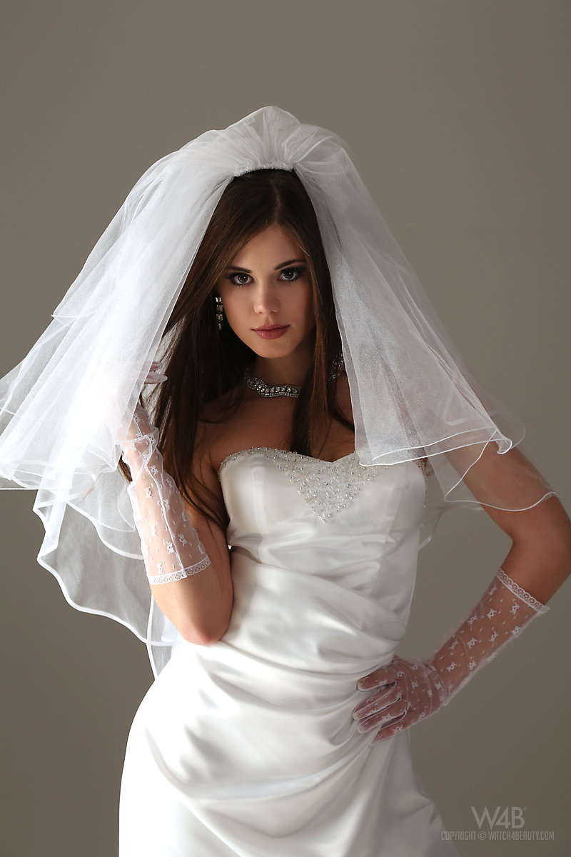 Teen Bride In Wedding Dress Dessert Picture 1