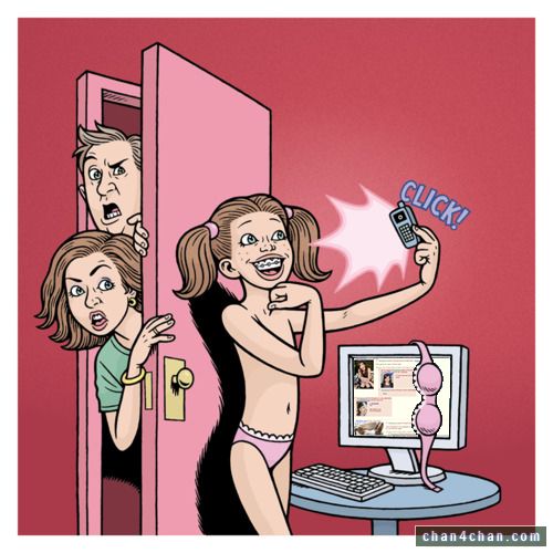 Teen Nude Internet Parenting Photo