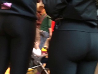 Teens With Perfect Asses In Tight Spandex Leggings 2