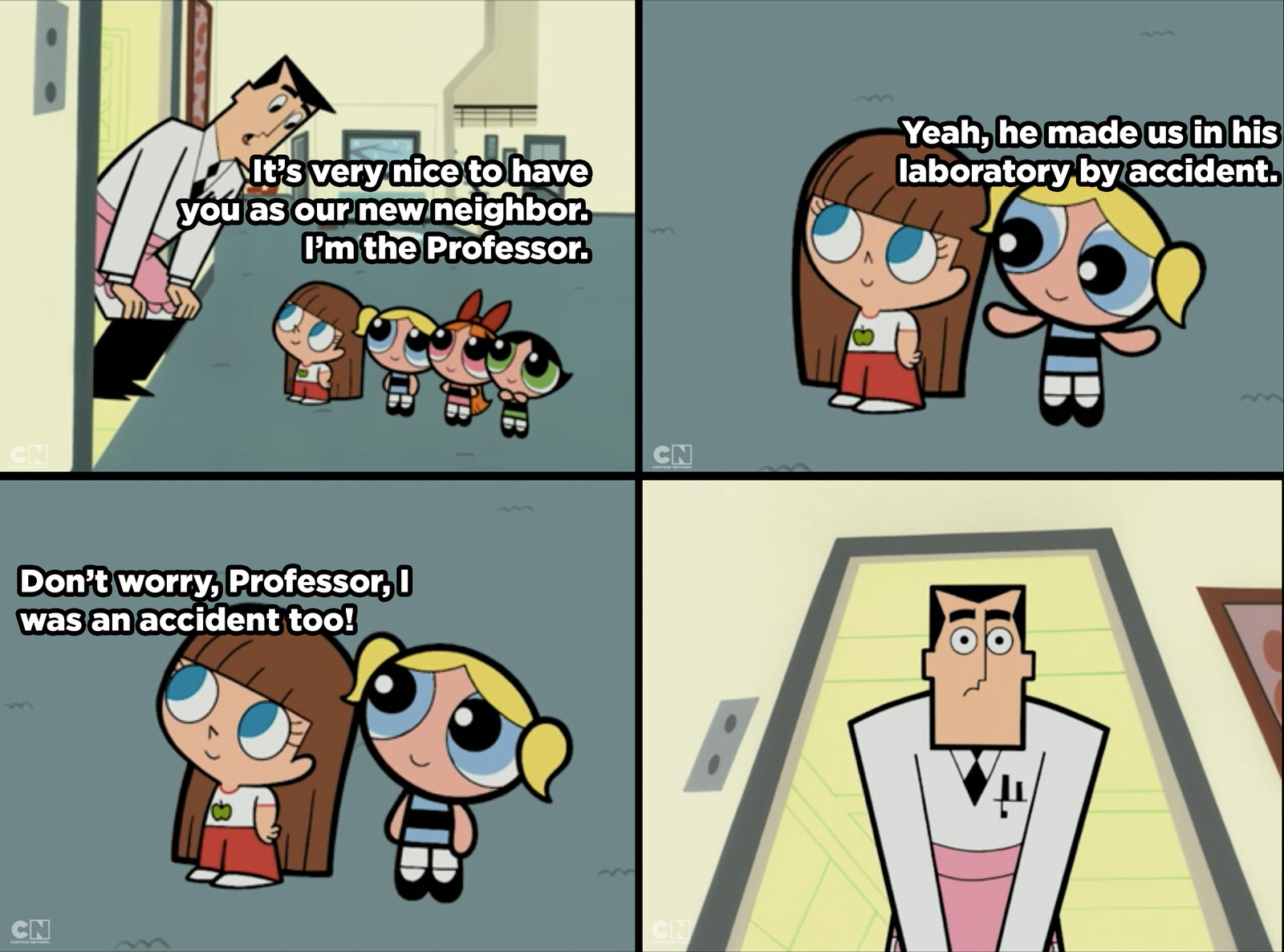 That Time The Powerpuff Girls Neighbor Knew Her Parents Didnt Plan Her Creation