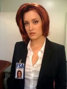 The Adult Film Stars Kimberly Kane As Dana Scully On The Sex Files A Dark Parody