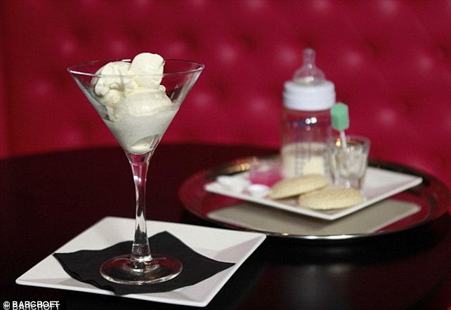 The Baby Gaga Dessert Pictured Made From Human Breast Milk And Served With