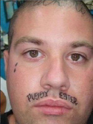 The Dumbest Face Tattoo Collegehumor Toplist 9