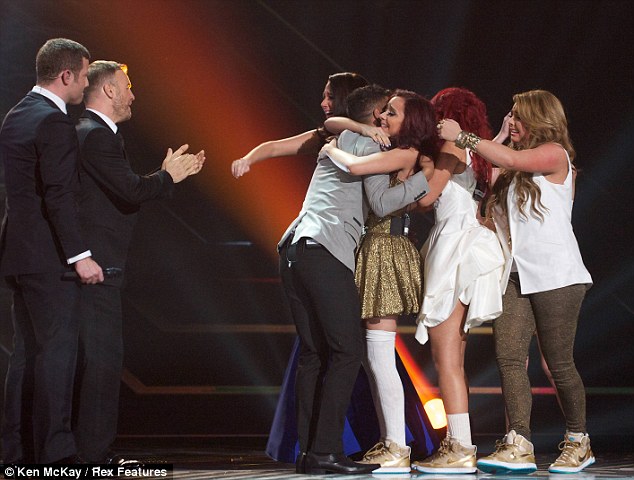 The Girls Hugged Runner Up Marcus As His Mentor Gary Applauded Them