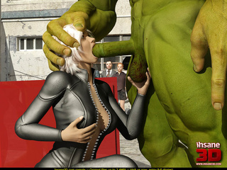 The Incredible Hulk Angry Hulk Banged Roughly Blonde Hottie In Public