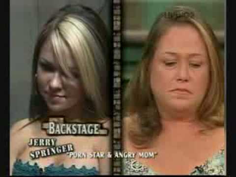 The Jerry Springer Show Porn Star Angry Mom Uk Edit Part Youtube