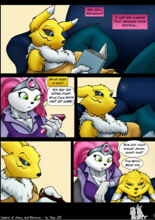 The Legend Of Jenny And Renamon Yawg Porn Comics
