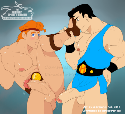 The Mighty Hercules Porn Dinosaur Prince Kingdom Mighty Hercules Fucks Disney