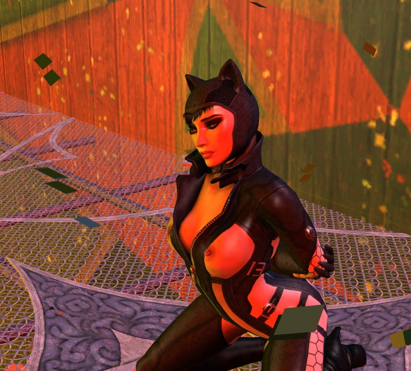 The More Damaged Catwomans Costume Is The More Interesting The Fight