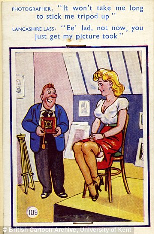The Postcards Were Subversive In The Way They Dealt With Sex
