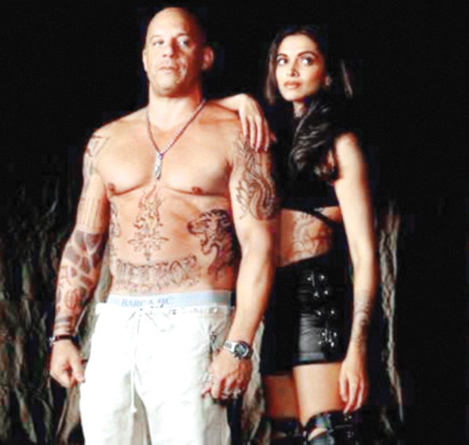 The Return Of Xander Cage With Vin Diesel Vin Diesel And Deepika Padukone