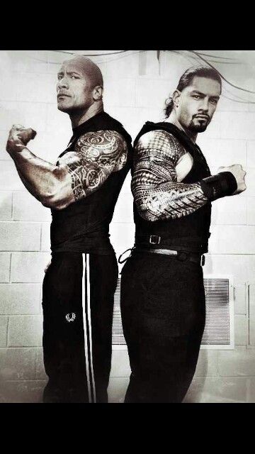 The Rock And His Cousin Roman Reigns They Are Also Related