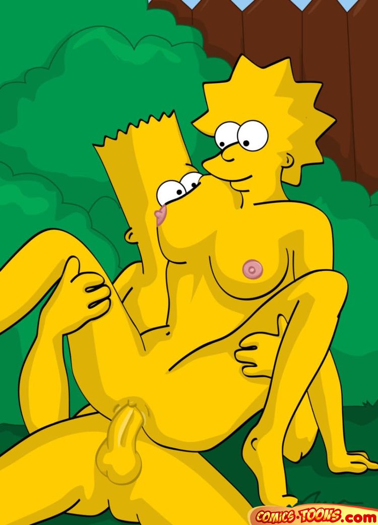 Simpsons comic nackt
