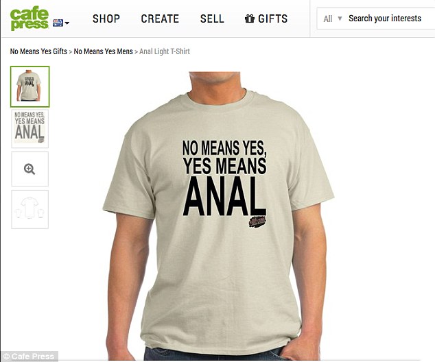 The Slogan No Means Yes And Yes Means Anal Was Originally Used