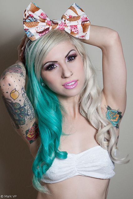Three Things We Love About Airica Michelle Her Tattoos Her Hair Her Hairbowphoto
