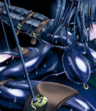 Tied Hentai Latex Divas Are Horny And Ready To Feed On Studs With Love Juice