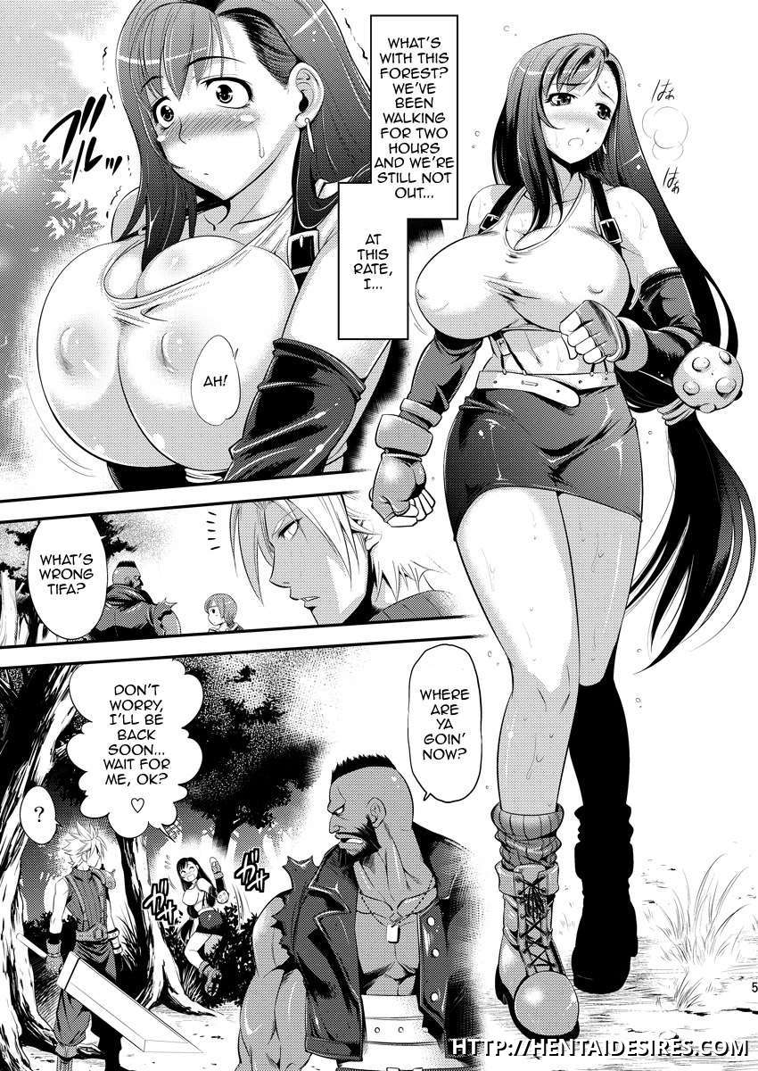 Tifa Comic Tifa Comic Busty Tifa Lockhart Is Assaulted The Tentacled Monster